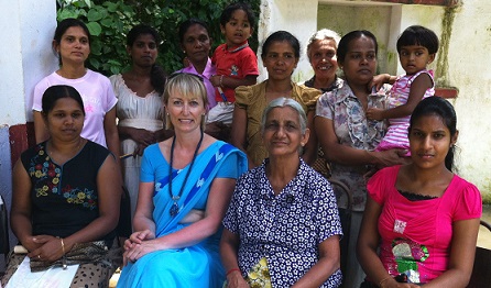 Marcia and project staff